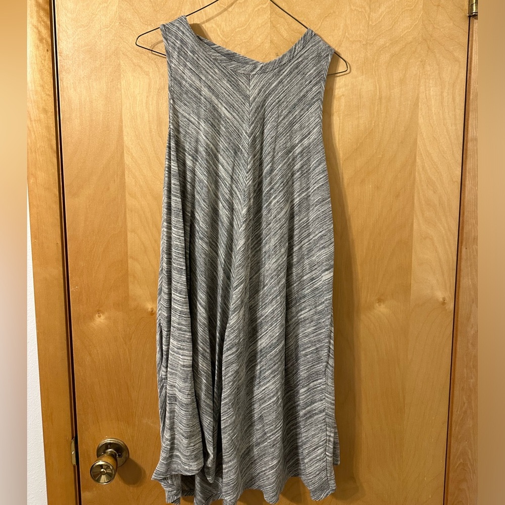 Gray Soprano Sleeveless Dress